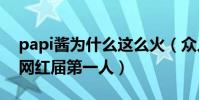 papi酱为什么这么火(众人中脱颖而出被称网红届第一人)