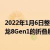 2022年1月6日整理发布：荣耀MagicV或许会是首款采用骁龙8Gen1的折叠屏旗舰机型