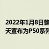 2022年1月8日整理发布：2022年1月8日整理发布：华为今天宣布为P50系列手机推出2022年限量款保护壳
