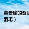 黄景瑜的资源为什么这么（因为他爱护自己的羽毛）