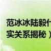 范冰冰陆毅什么关系（陆毅出轨过吗与范爷真实关系揭秘）