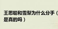 王思聪和雪梨为什么分手(雪梨本人又矮又丑是真的吗)