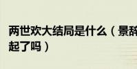 两世欢大结局是什么(景辞和风眠晚最后在一起了吗)