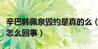 辛巴韩佩泉毁约是真的么(网曝二人闹不和是怎么回事)