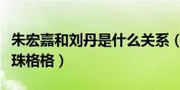 朱宏嘉和刘丹是什么关系(两个人曾经合作还珠格格)
