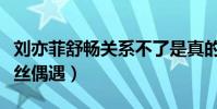 刘亦菲舒畅关系不了是真的吗(两人逛街被粉丝偶遇)