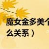 魔女金多美个人资料（和金高银长的像两人什么关系）