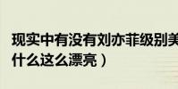 现实中有没有刘亦菲级别美貌的人(刘亦菲为什么这么漂亮)
