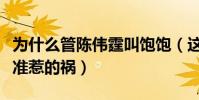 为什么管陈伟霆叫饱饱(这都是陈伟霆发音不准惹的祸)