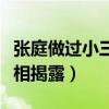 张庭做过小三吗（张庭为什么要嫁给林瑞阳真相揭露）