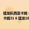 猛龙队西亚卡姆（2021-2022NBA常规赛12.06战报：西亚卡姆31 6 猛龙102：90力克奇才）