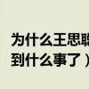 为什么王思聪清空微博（怼天怼地的王思聪遇到什么事了）