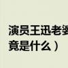 演员王迅老婆是谁（王迅与前妻的离婚原因究竟是什么）