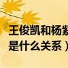 王俊凯和杨紫在谈恋爱吗（王俊凯和杨紫现在是什么关系）