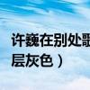 许巍在别处歌词有什么意义（他的歌曲蒙上一层灰色）