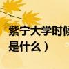紫宁大学时候的男朋友是谁（紫宁杨超越事件是什么）