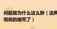 何超盈为什么这么胖(这两点把她减肥的道路彻底的堵死了)