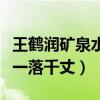王鹤润矿泉水事件是什么（回顾详情小花形象一落千丈）