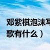 邓紫棋泡沫写给林宥嘉（林宥嘉写给邓紫棋的歌有什么）