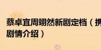 蔡卓宜周翊然新剧定档(携手上演甜宠姐弟恋剧情介绍)