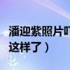潘迎紫照片吓坏不少网友（不老女神怎么变成这样了）
