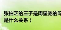 张柏芝的三子是周星驰的吗(周星驰和张柏芝是什么关系)