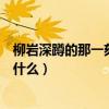 柳岩深蹲的那一刻是什么梗（柳岩出身寒微至今未婚是因为什么）