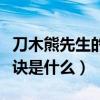 刀木熊先生的转型之路（刀木熊先生走红的秘诀是什么）