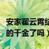 安家翟云霄结局是什么（翟云霄娶到安家天下的千金了吗）