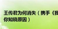 王传君为何消失(携手《我不是药神》爆火让你知晓原因)