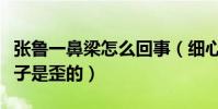 张鲁一鼻梁怎么回事(细心网友发现张鲁一鼻子是歪的)