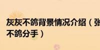 灰灰不鸽背景情况介绍(张大仙为什么和灰灰不鸽分手)