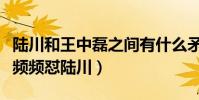 陆川和王中磊之间有什么矛盾吗(节目中为何频频怼陆川)