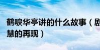 鹤唳华亭讲的什么故事(剧情注重传统文化智慧的再现)