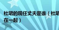 杜珺的现任丈夫是谁(杜珺与张嘉译为什么没在一起)