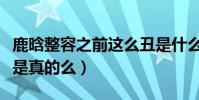 鹿晗整容之前这么丑是什么梗(鹿晗被爆整容是真的么)