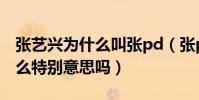 张艺兴为什么叫张pd(张pd是什么意思有什么特别意思吗)