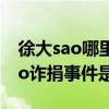 徐大sao哪里人为什么会叫徐大sao（徐大sao诈捐事件是真的吗）