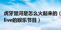 虎牙楚河是怎么火起来的(他的直播表演就像live的娱乐节目)