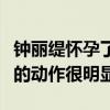 钟丽缇怀孕了吗（腰身不复以往下意识护肚子的动作很明显）