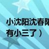 小沈阳沈春阳离婚是什么梗（网曝小沈阳外面有小三了）
