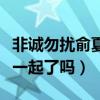 非诚勿扰俞夏大尺度照片（俞夏真的和黑人在一起了吗）