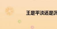 王是平淡还是沉默?
