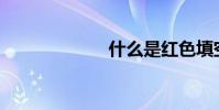 什么是红色填空?