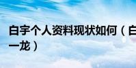 白宇个人资料现状如何(白宇为什么火不过朱一龙)
