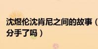 沈煜伦沈肯尼之间的故事(沈煜伦沈肯尼现在分手了吗)