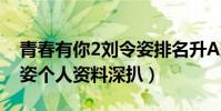 青春有你2刘令姿排名升A班现状如何(刘令姿个人资料深扒)