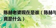 陈赫老婆现在是谁(陈赫与前妻分开的原因究竟是什么)