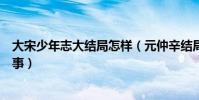 大宋少年志大结局怎样(元仲辛结局爱上嫂子赵简是怎么回事)