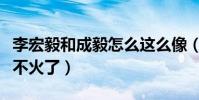 李宏毅和成毅怎么这么像(李宏毅如今为什么不火了)
